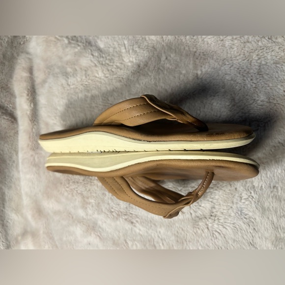 Island Slipper Classic leather thong sandal womens 7 - Picture 2 of 7